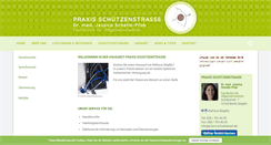 Desktop Screenshot of praxis-schuetzenstr.de