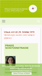 Mobile Screenshot of praxis-schuetzenstr.de